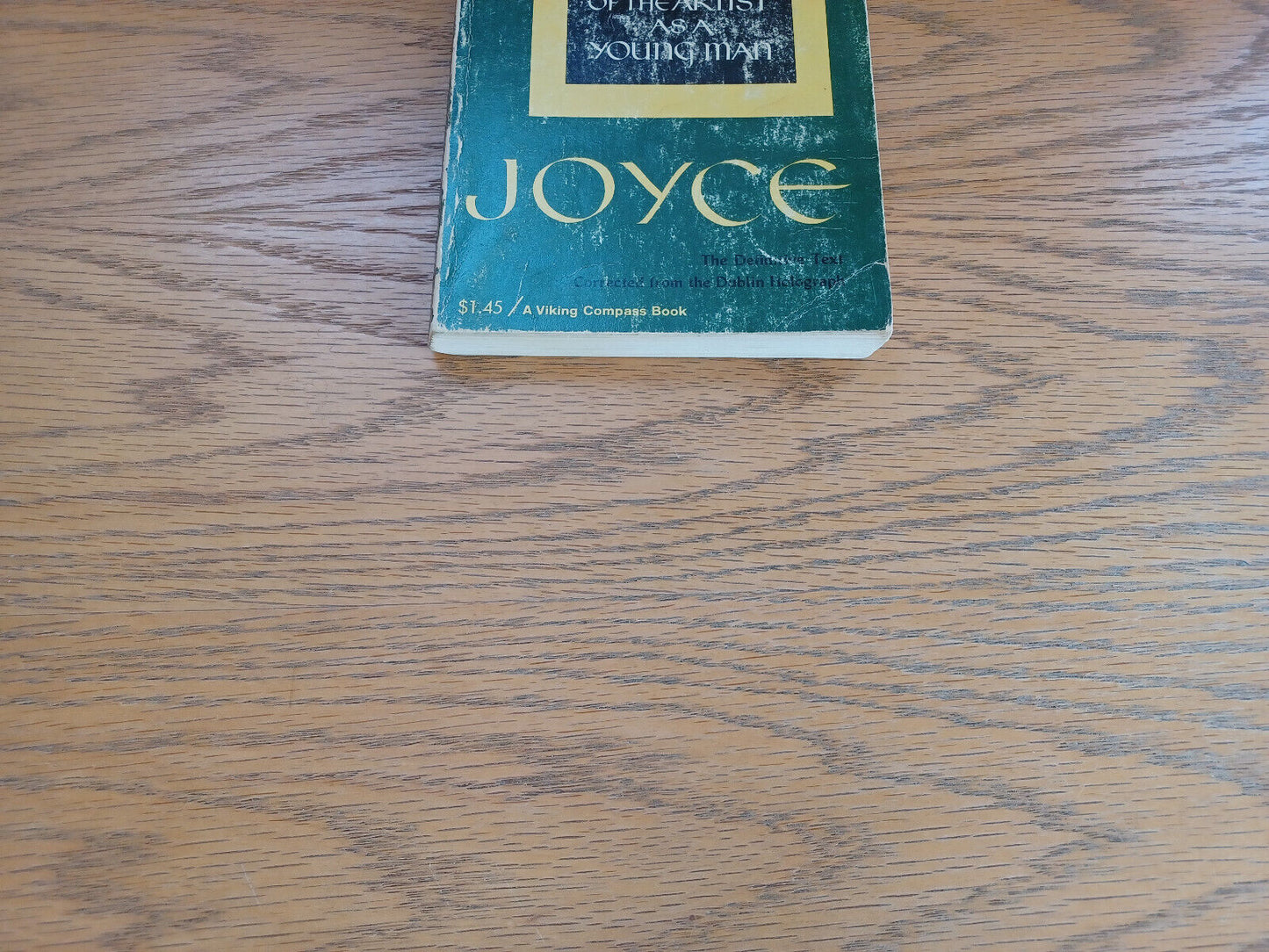 A Portrait of the Artist as a Young Man James Joyce 1968 Paperback Viking Press