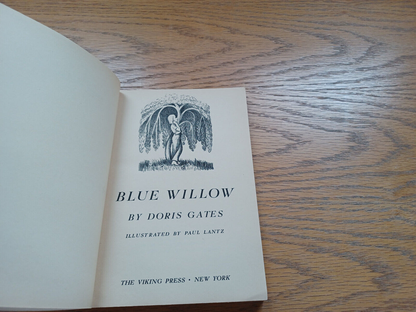 Blue Willow By Doris Gates 1968