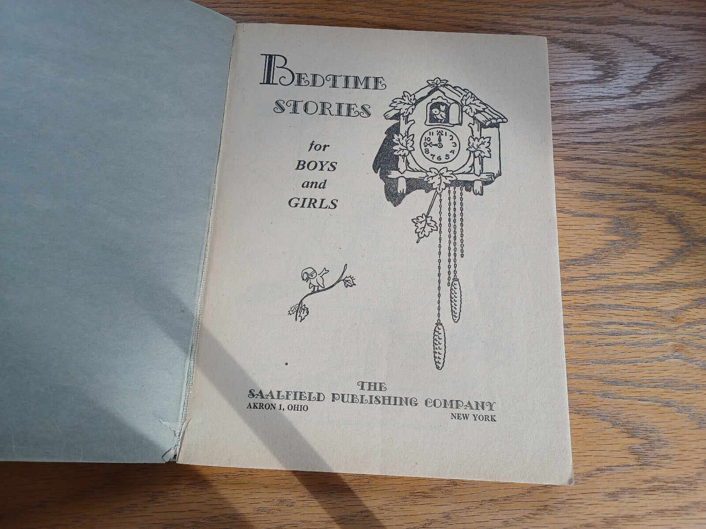 Bedtime Stories for Boys and Girls Paperback Saalfield