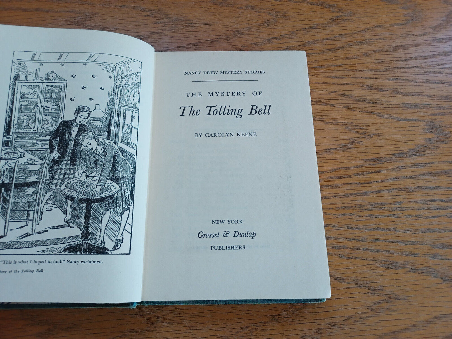 The Mystery of the Tolling Bell Carolyn Keene 1946 Grosset & Dunlap Hardcover