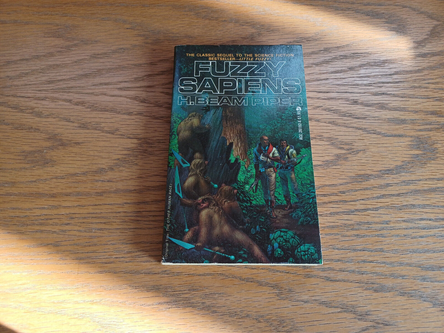 Fuzzy Sapiens H Beam Piper 1964 Paperback Ace Books