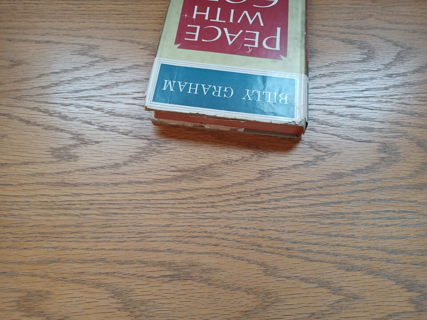 Peace With God By Billy Graham 1953 Dust Jacket