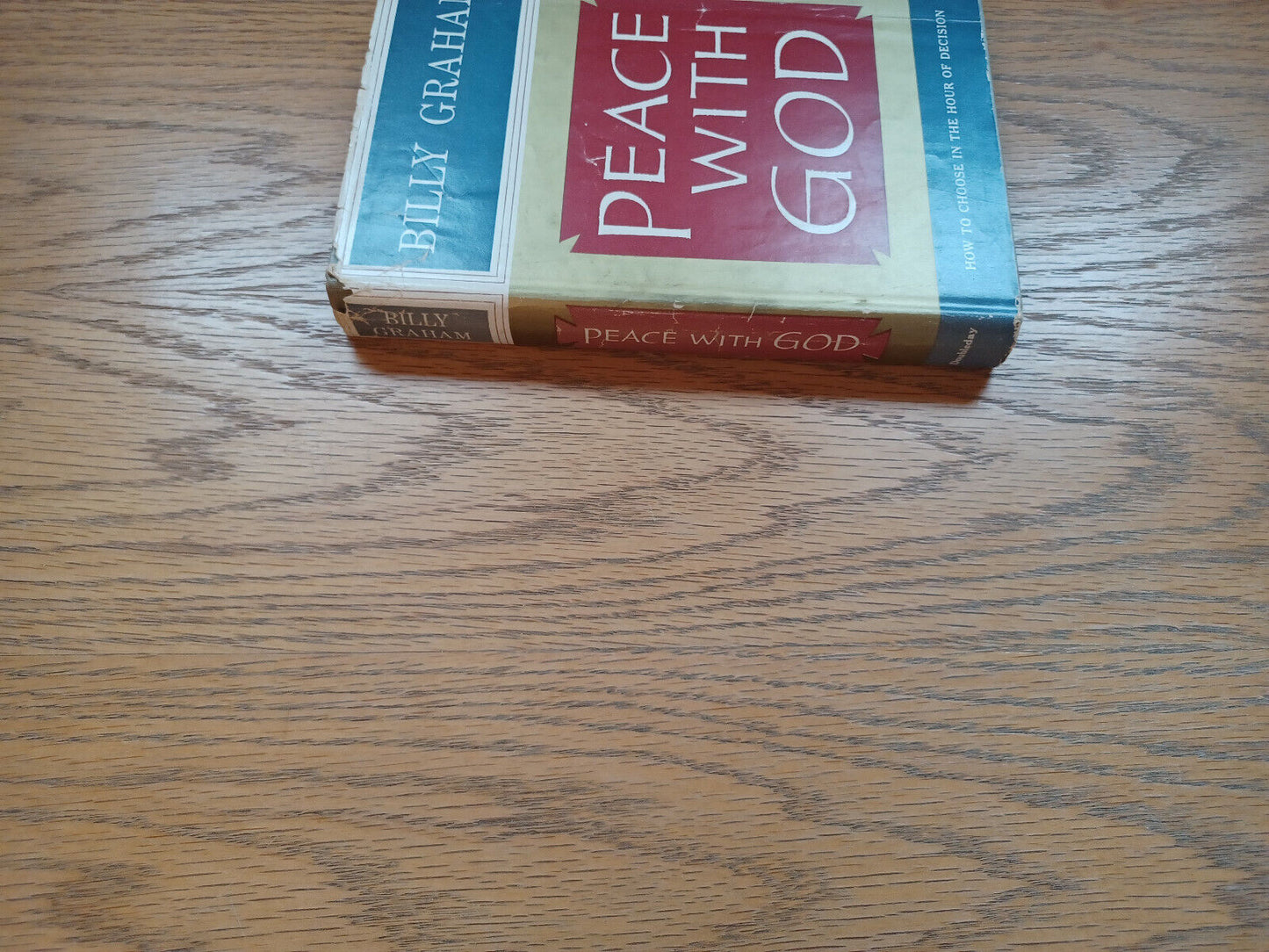 Peace With God By Billy Graham 1953 Dust Jacket