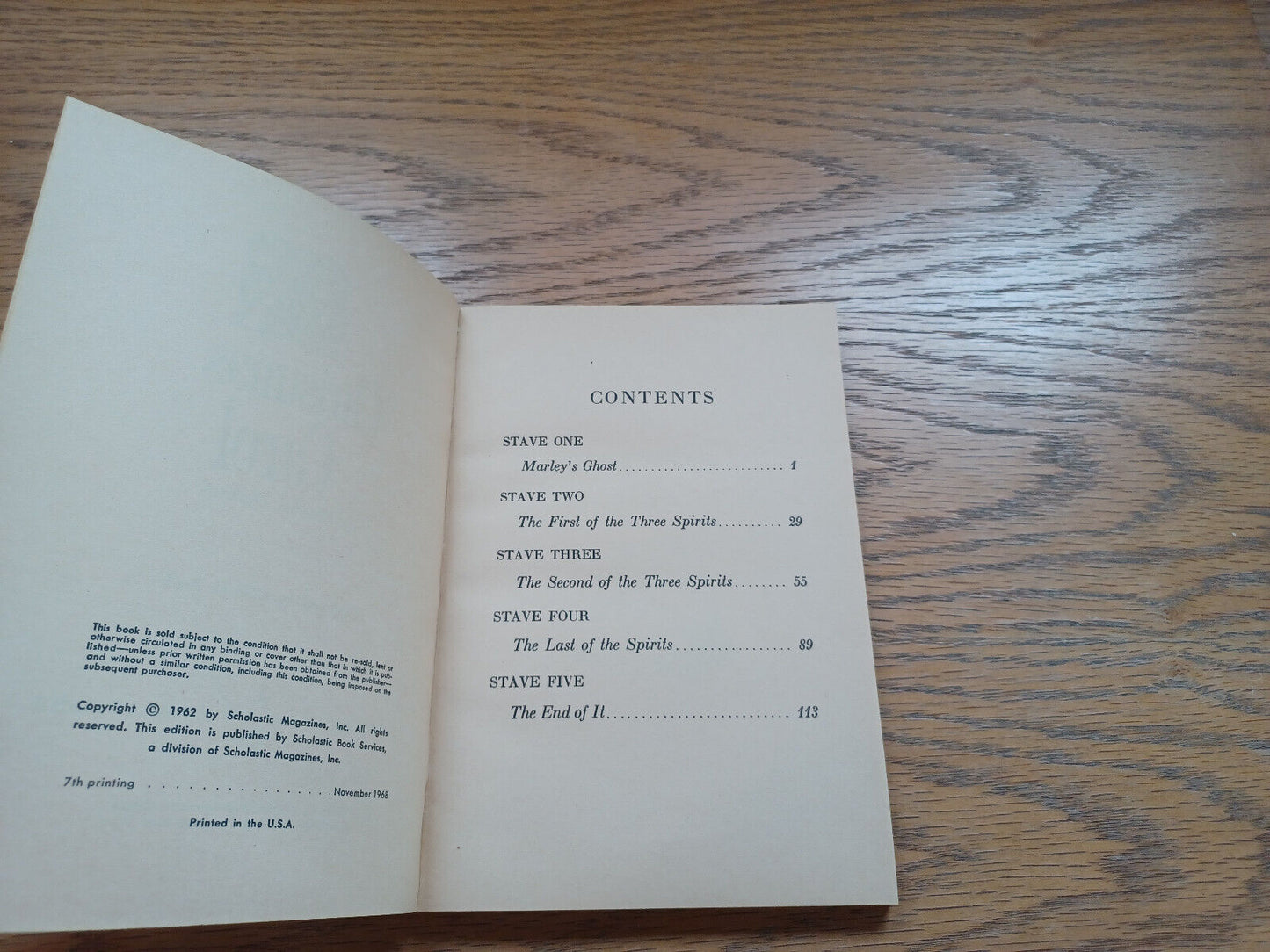 A Christmas Carol By Charles Dickens 1968