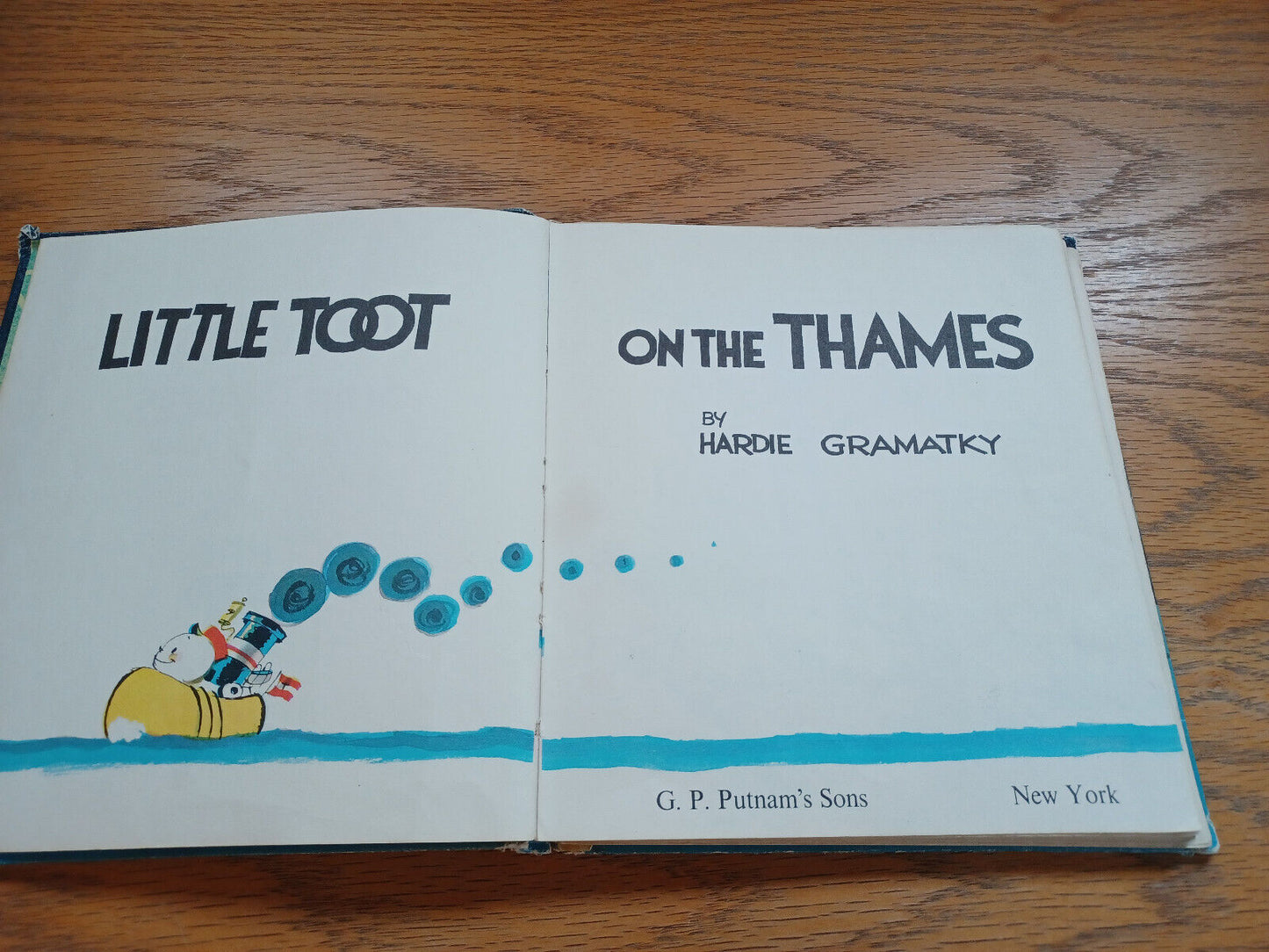 Little Toot On The Thames By Hardie Gramatky 1964