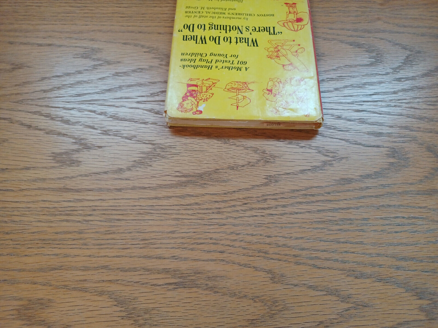 What To Do When There'S Nothing To Do By Elizabeth Gregg 1968 Dust Jacket
