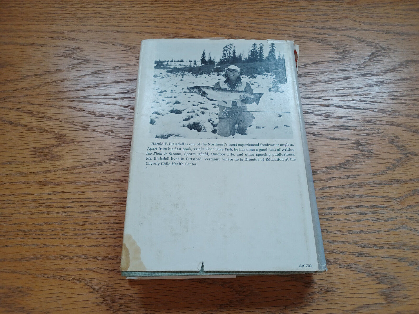 The Philosophical Fisherman By Harold Blaisdell 1969 Dust Jacket First Edition