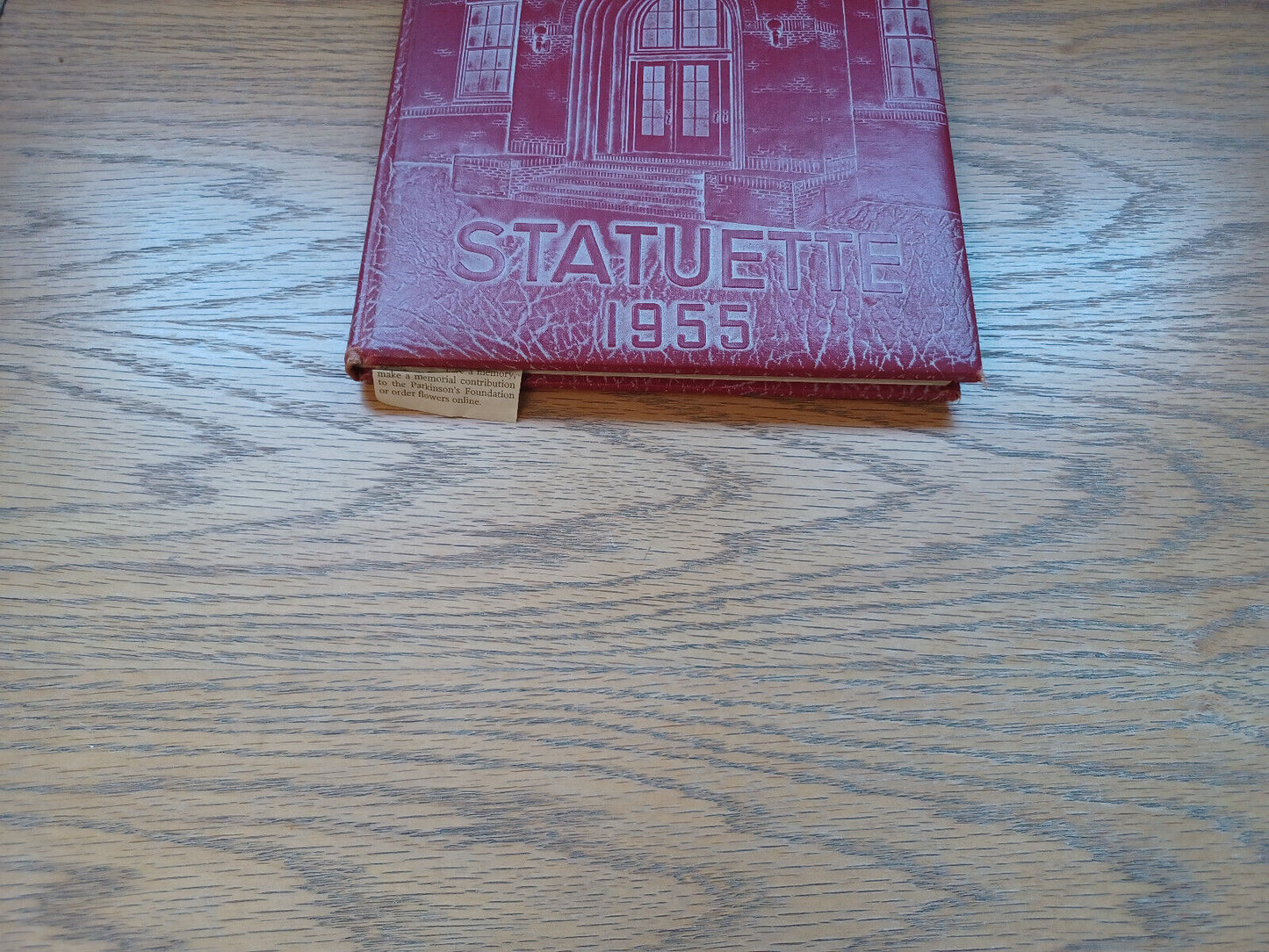 1955 Statuette St Philip High School Battle Creek Michigan Yearbook