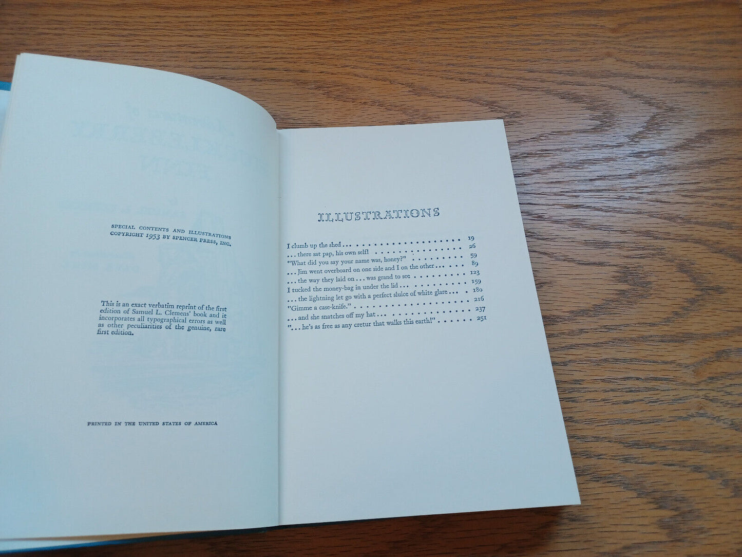 Huckleberry Finn By Samuel Clemens 1953