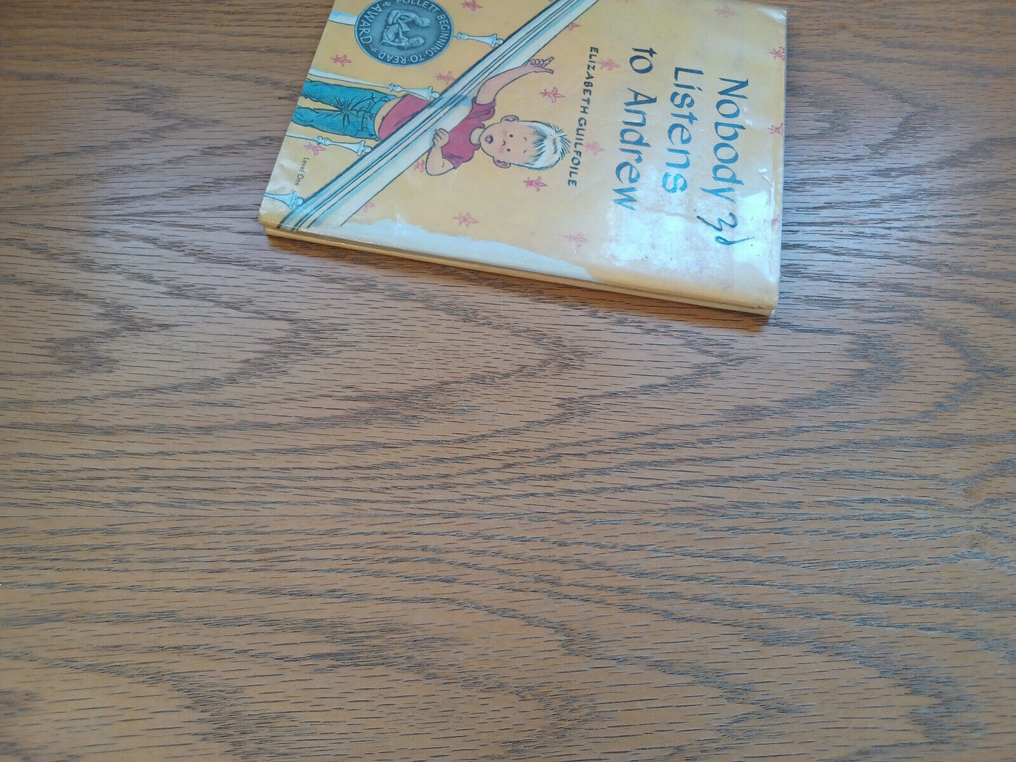 Nobody Listens To Andrew By Elizabeth Guilfoile 1957 Dust Jacket