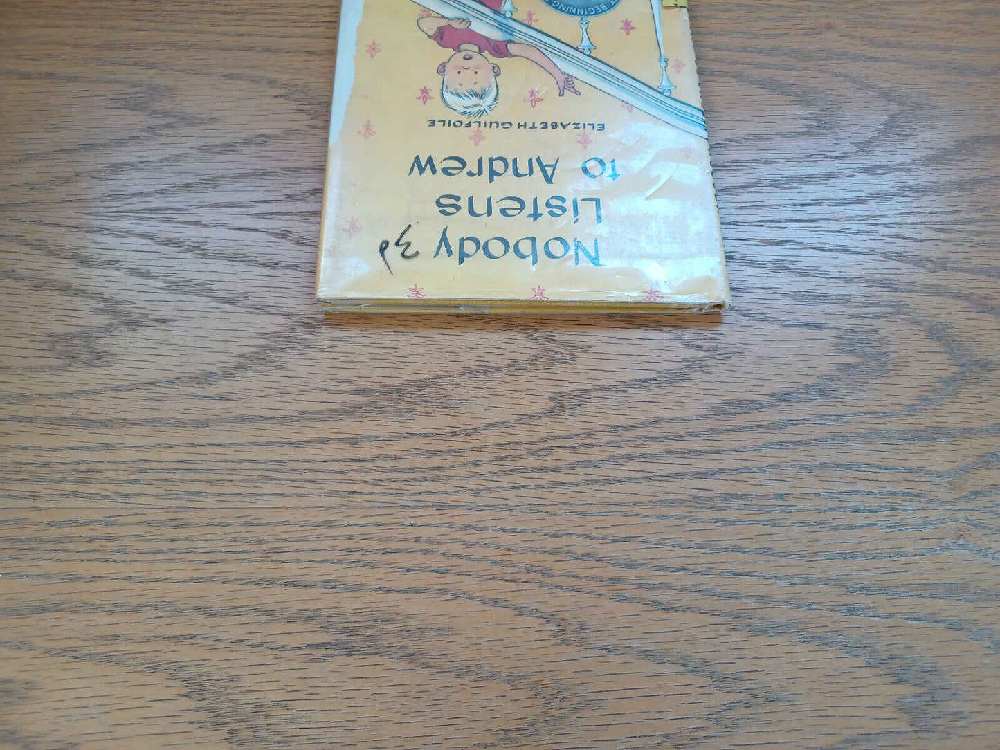 Nobody Listens To Andrew By Elizabeth Guilfoile 1957 Dust Jacket