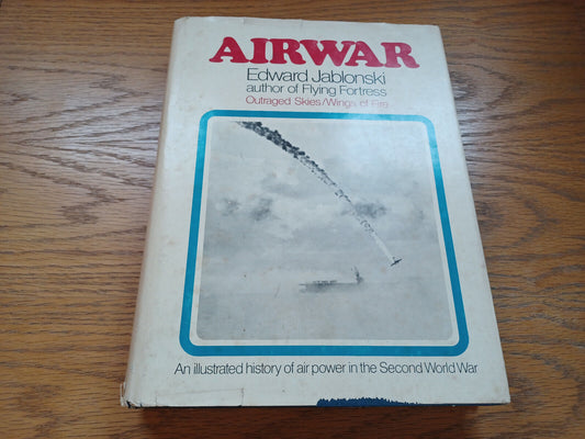 Airwar By Edward Jablonski 1971 Dust Jacket