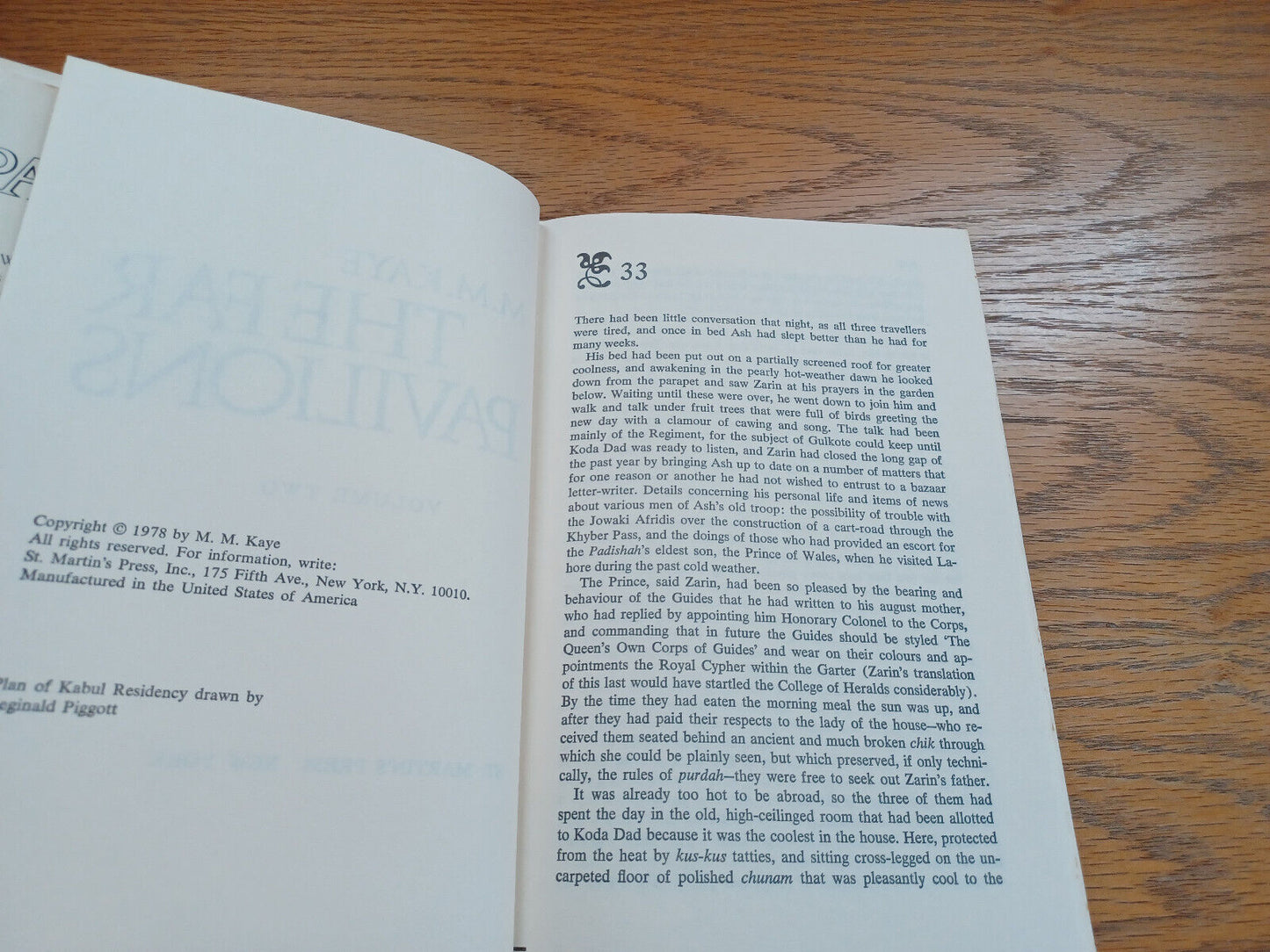 The Far Pavilions By M M Kaye Volume Two 1978 Dust Jacket