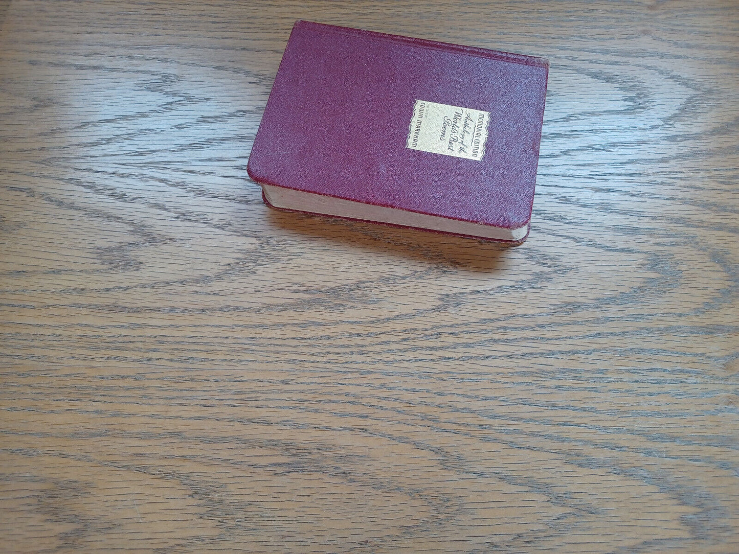 Anthology Of The Worlds Best Poems Volume III Edwin Markham Memorial Ed 1948