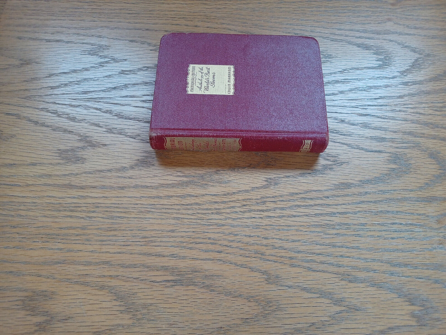Anthology Of The Worlds Best Poems Volume III Edwin Markham Memorial Ed 1948