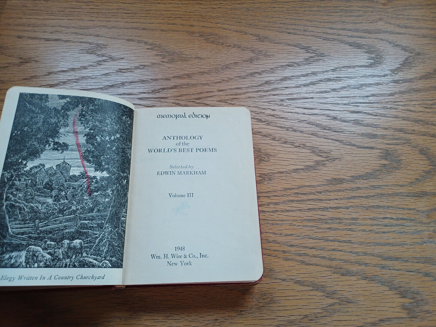 Anthology Of The Worlds Best Poems Volume III Edwin Markham Memorial Ed 1948