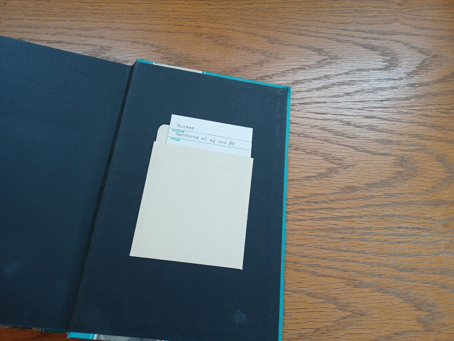 Handbook Of Agricultural Occupations By Norman Hoover 1964