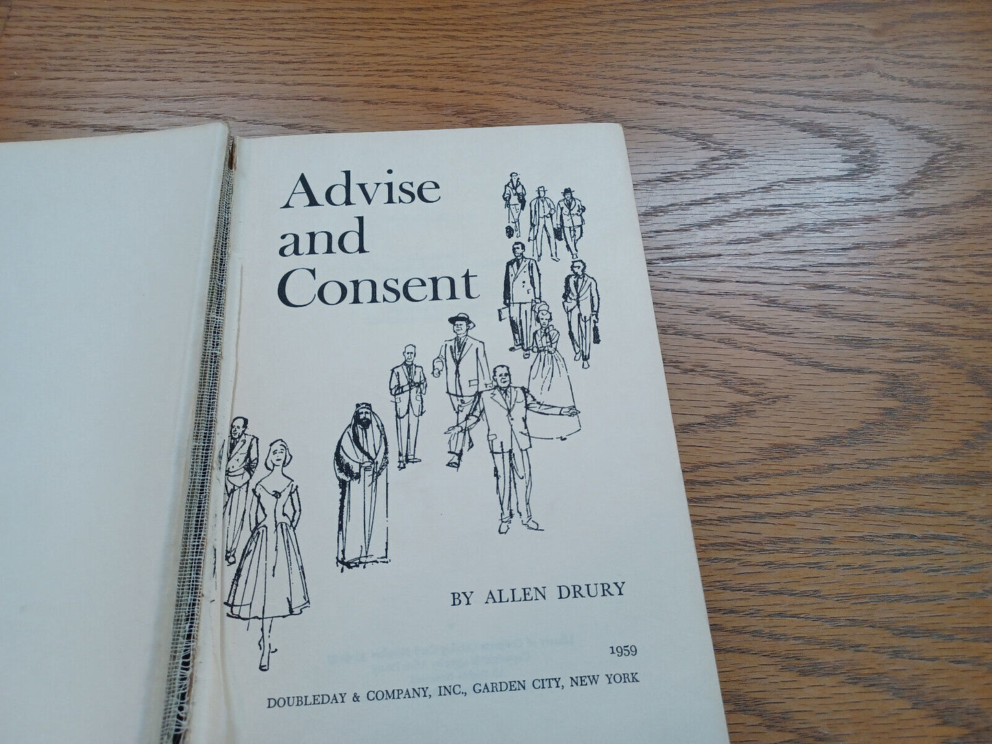 Advise And Consent By Allen Drury 1959