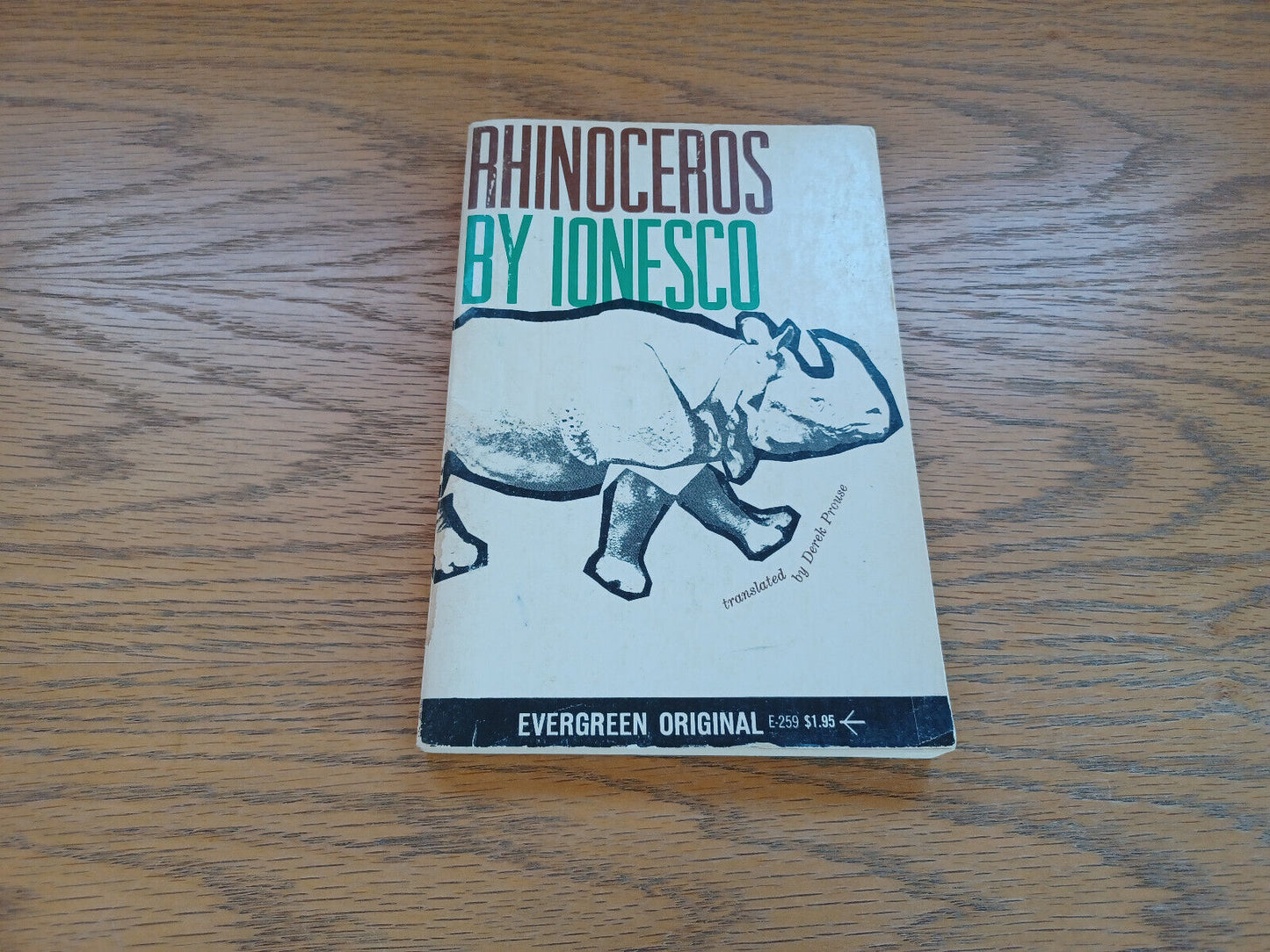 Rhinoceros By Ionesco 1960