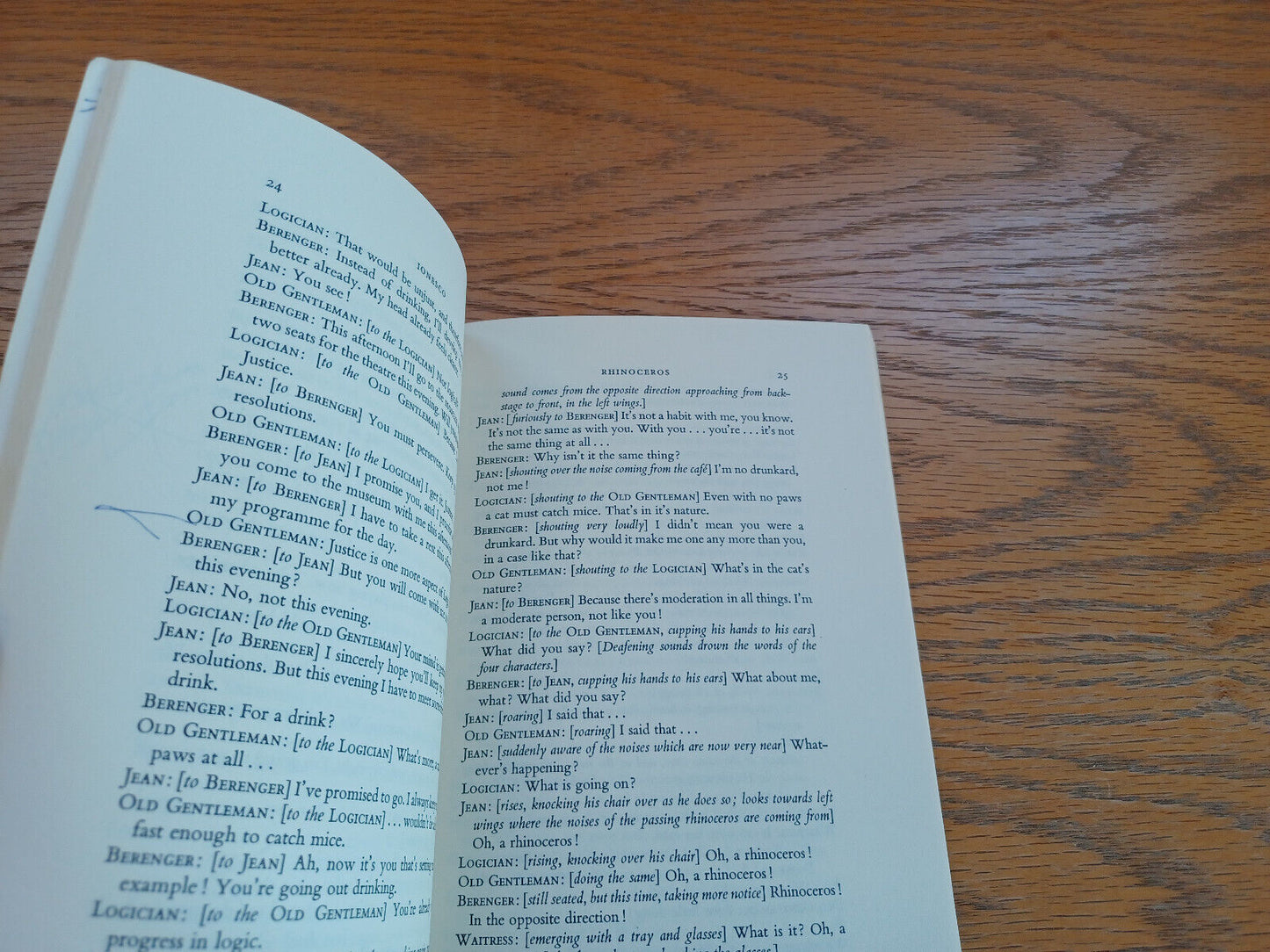 Rhinoceros By Ionesco 1960