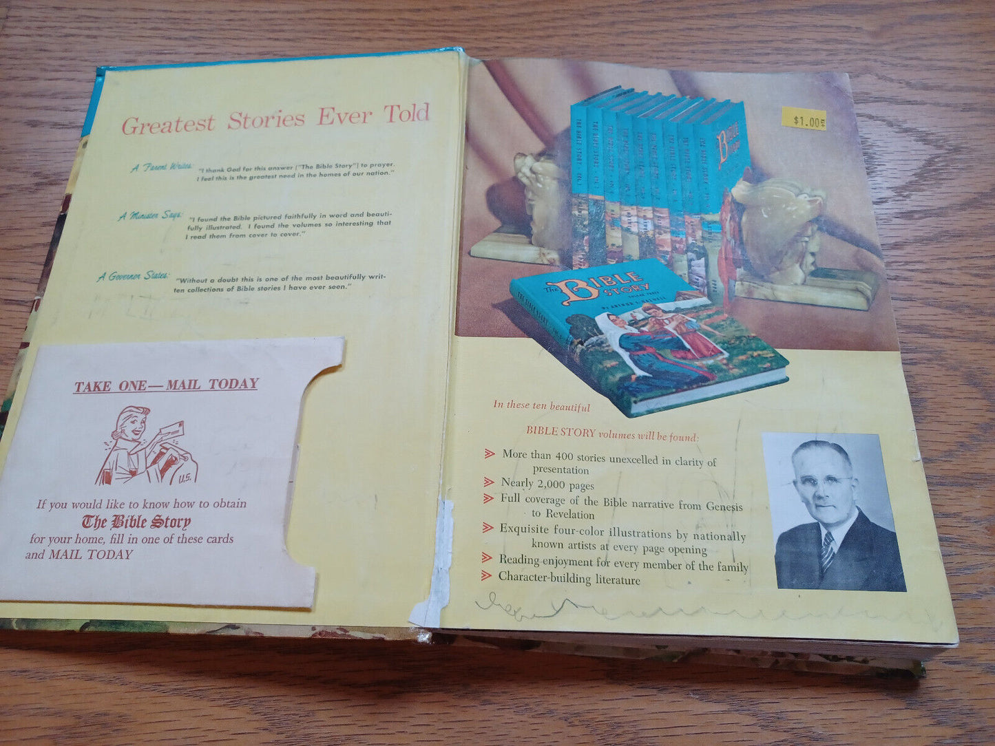 The Bible Story Volume One By Arthur Maxwell 1953