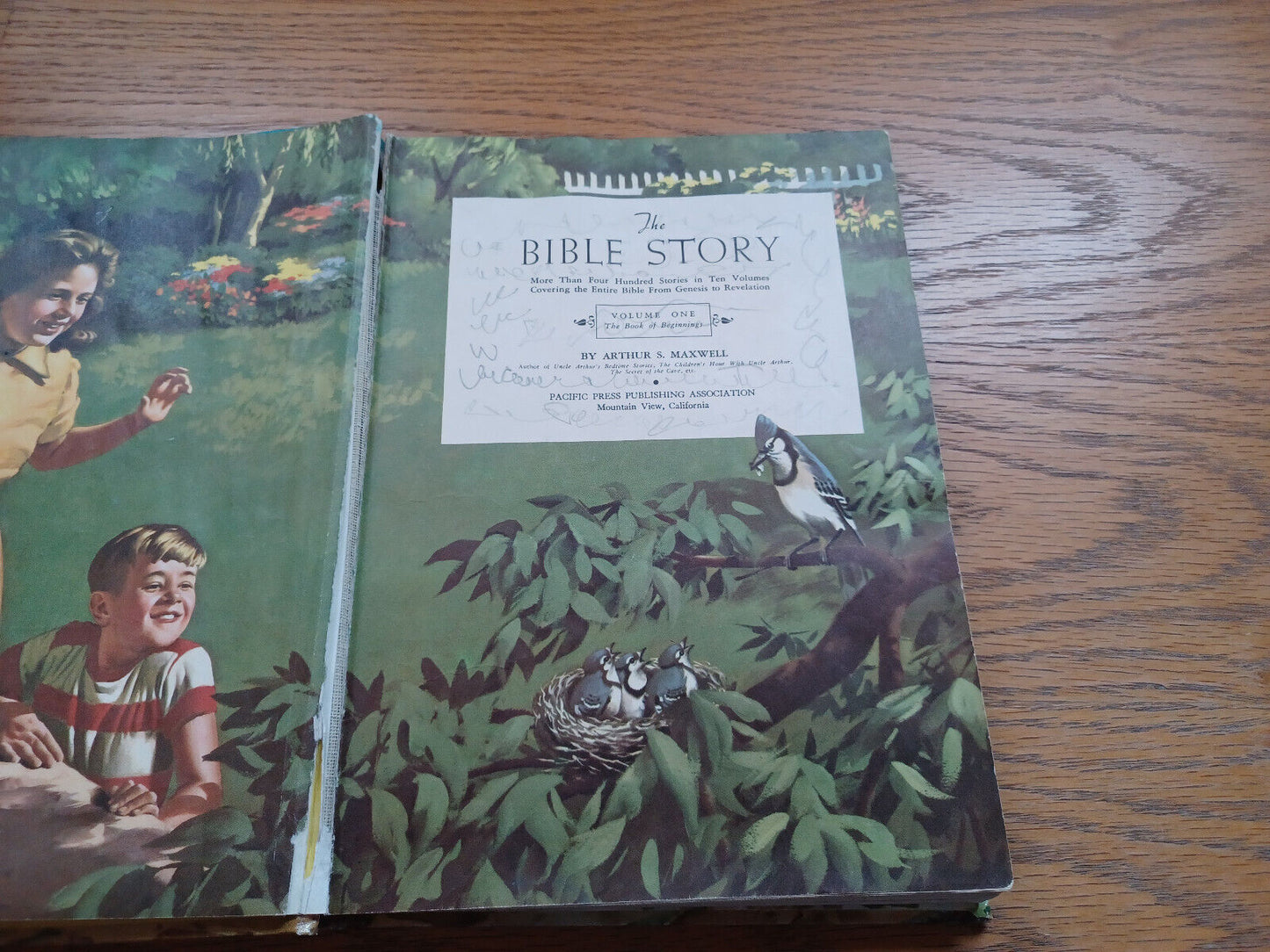 The Bible Story Volume One By Arthur Maxwell 1953