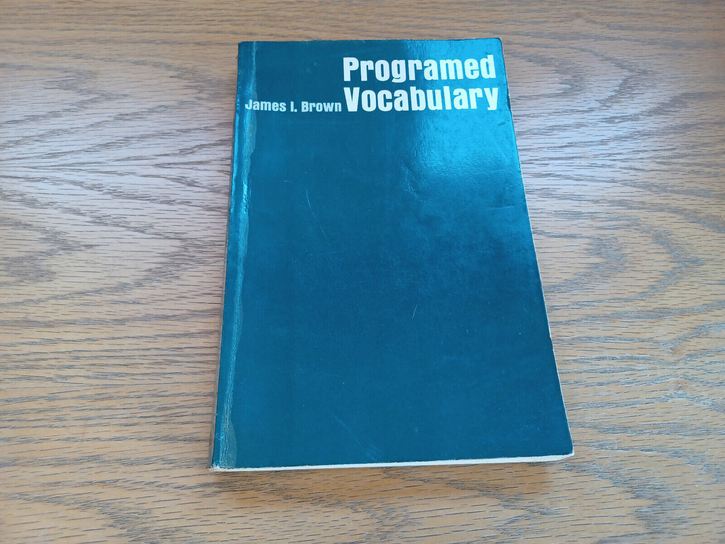 Programmed Vocabulary By James Brown 1964