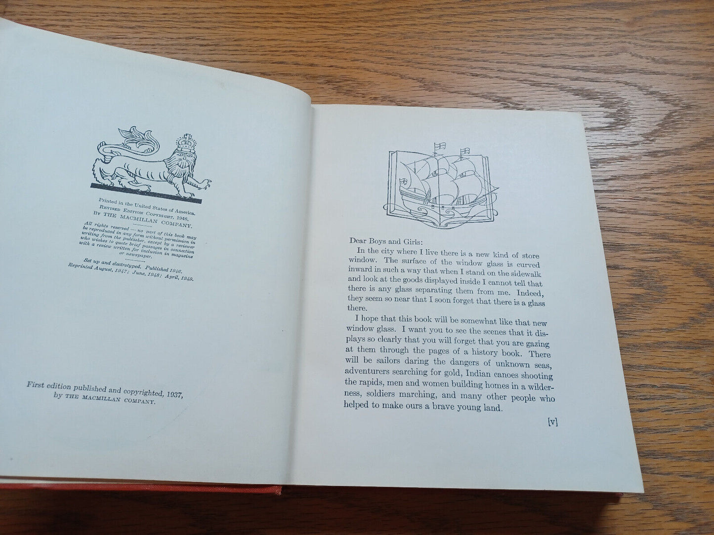 A Brave Young Land By Edna Mcguire 1949