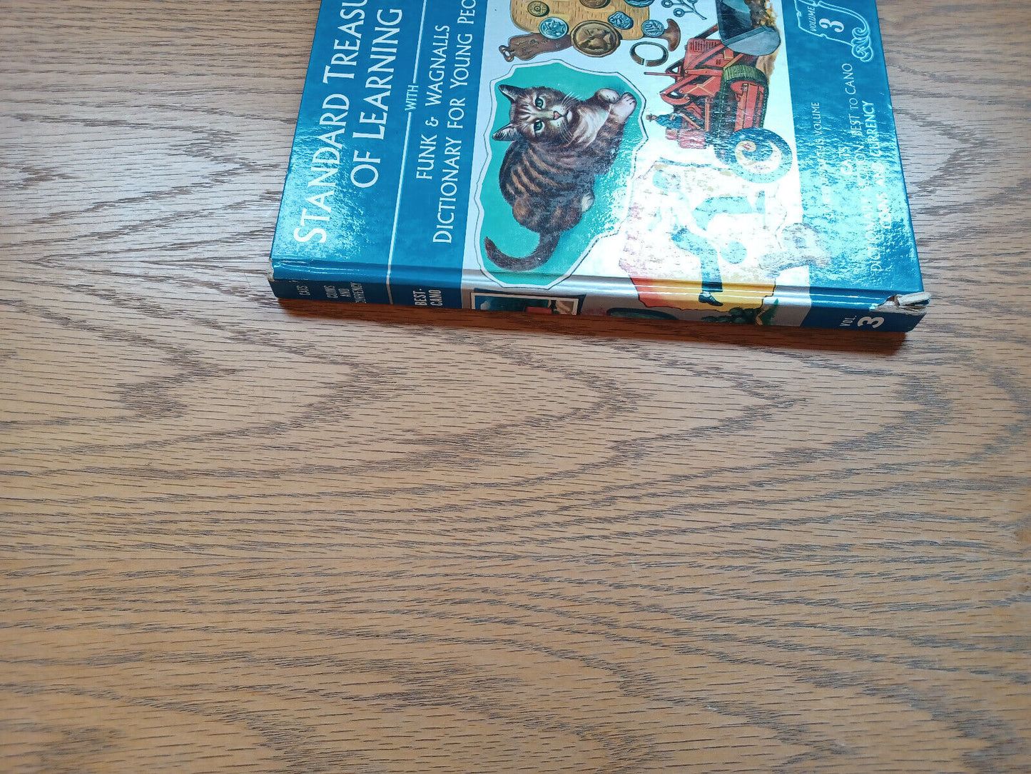 Standard Treasury Of Learning Funk Wagnalls Dictionary Young People Vol 3 1960