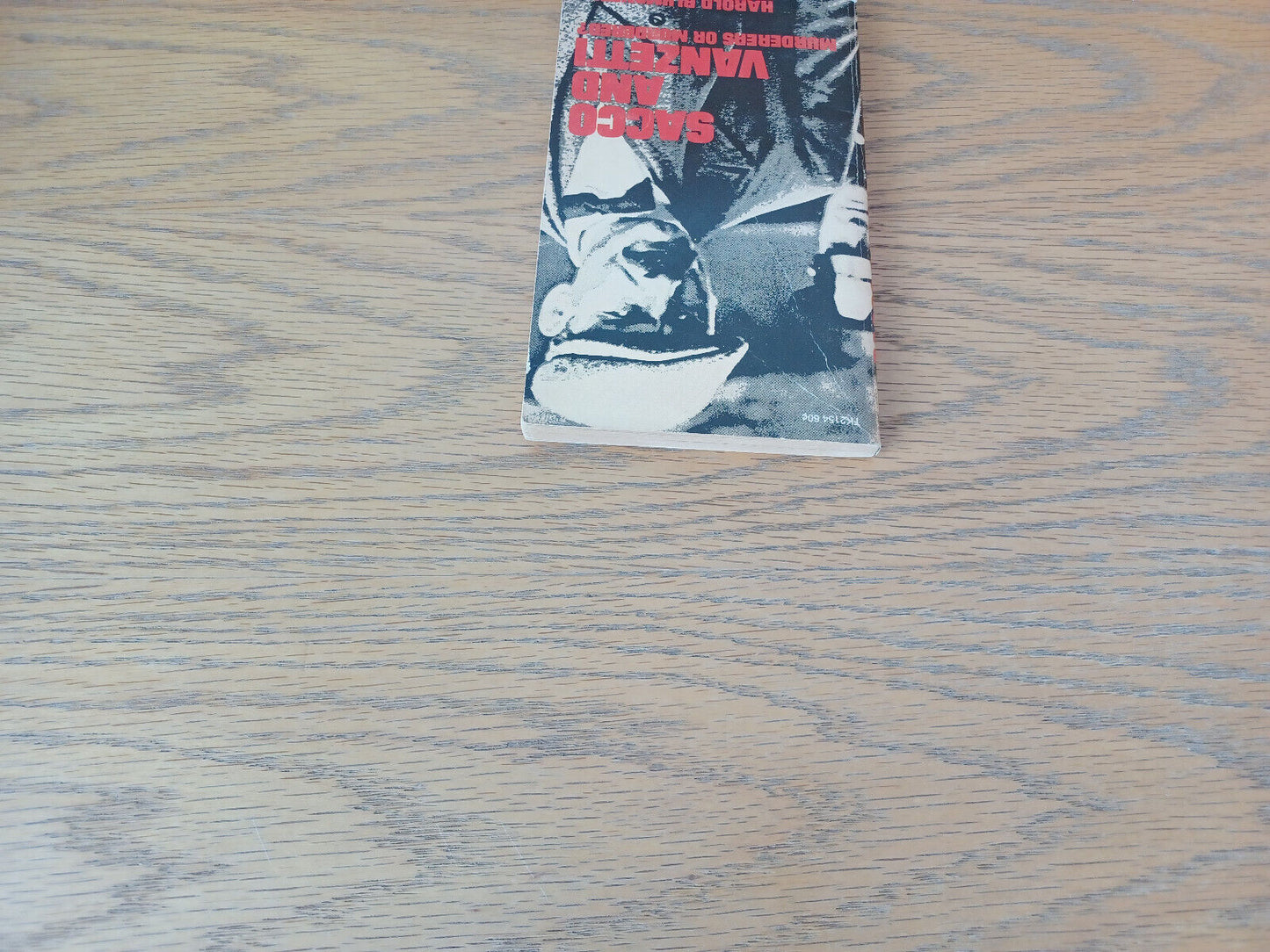 Sacco And Vanzetti Harold Blumenfeld 1972 Paperback Scholastic