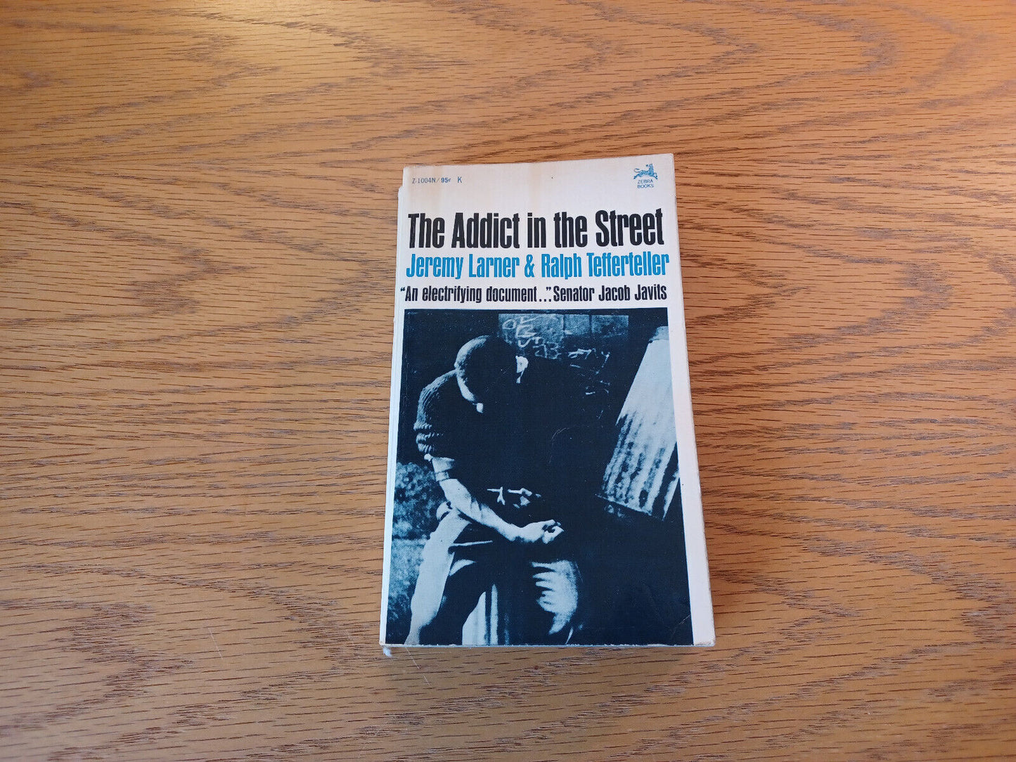 The Addict In The Street Jeremy Larner 1966 Ralph Tefferteller Grove Press Paper