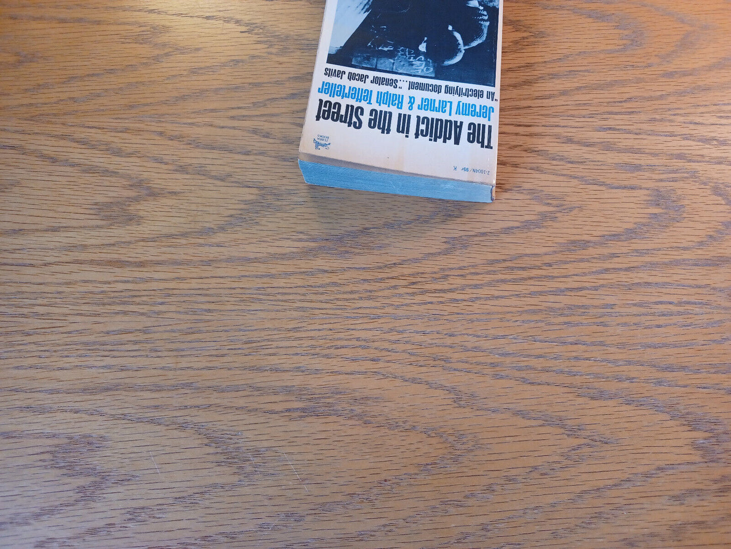 The Addict In The Street Jeremy Larner 1966 Ralph Tefferteller Grove Press Paper