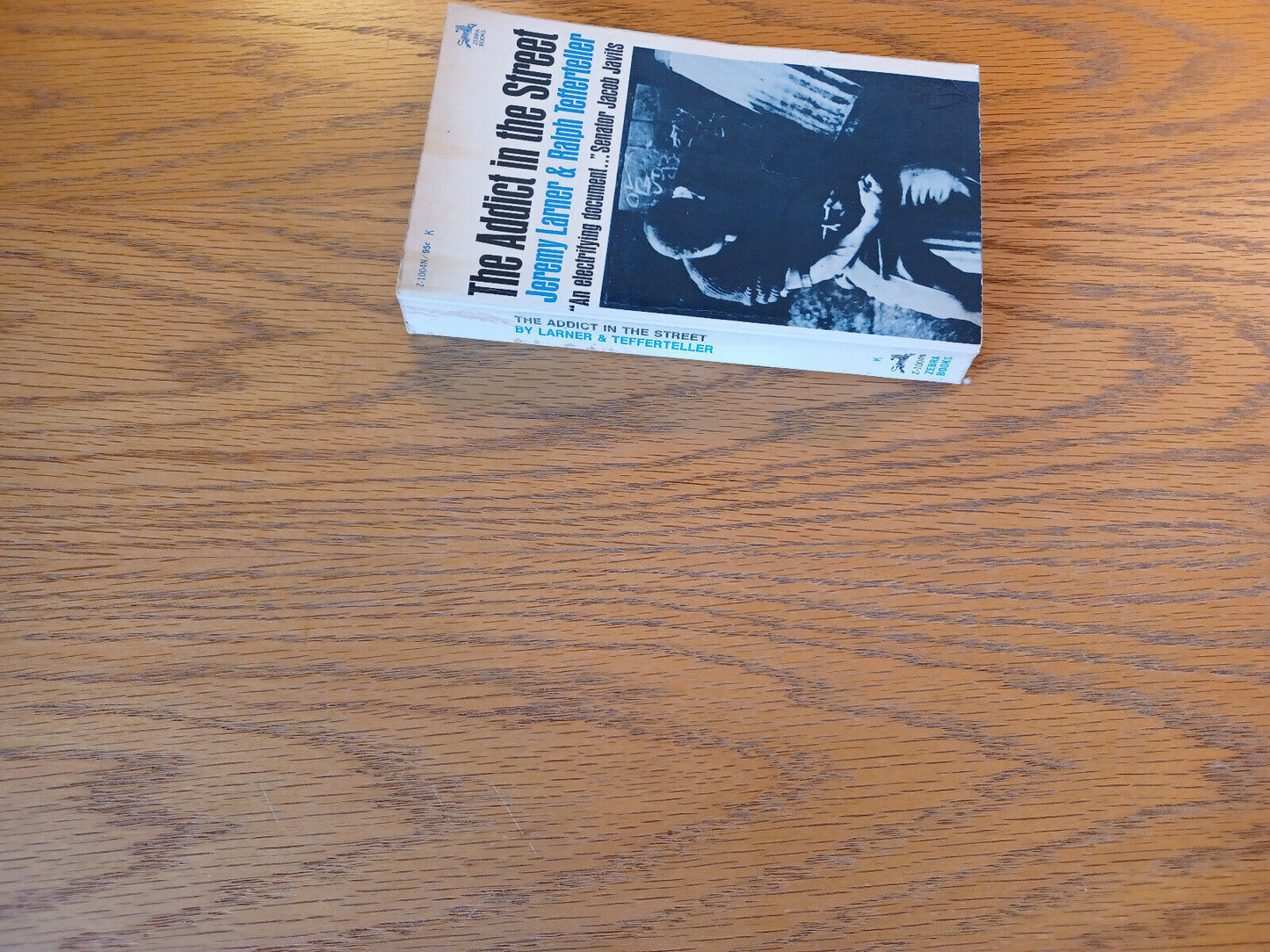 The Addict In The Street Jeremy Larner 1966 Ralph Tefferteller Grove Press Paper