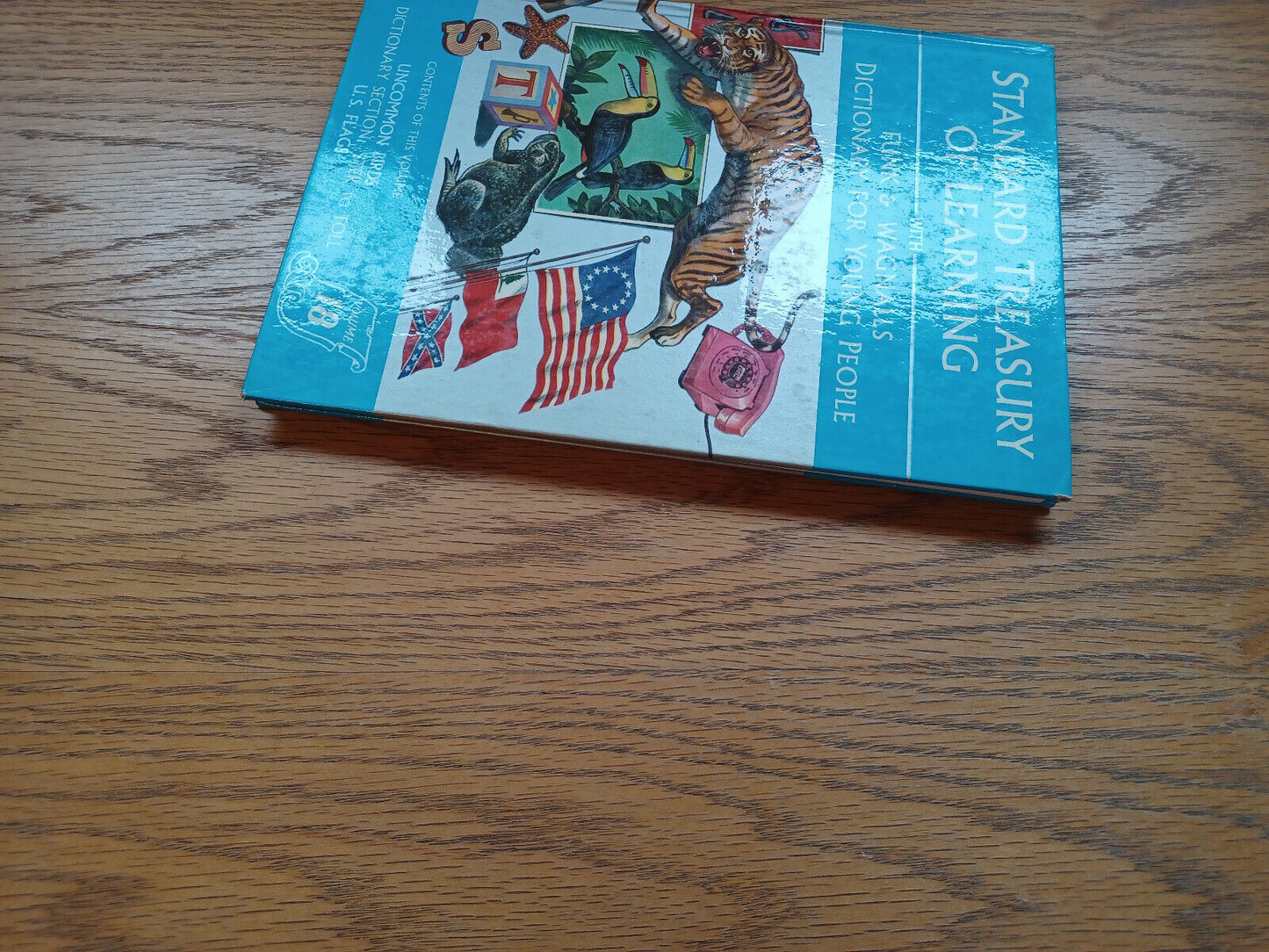 Standard Treasury Of Learning Funk Wagnalls Dictionary Young People Vol 18 1960