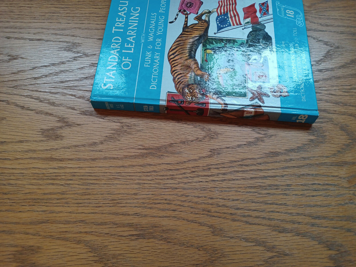 Standard Treasury Of Learning Funk Wagnalls Dictionary Young People Vol 18 1960