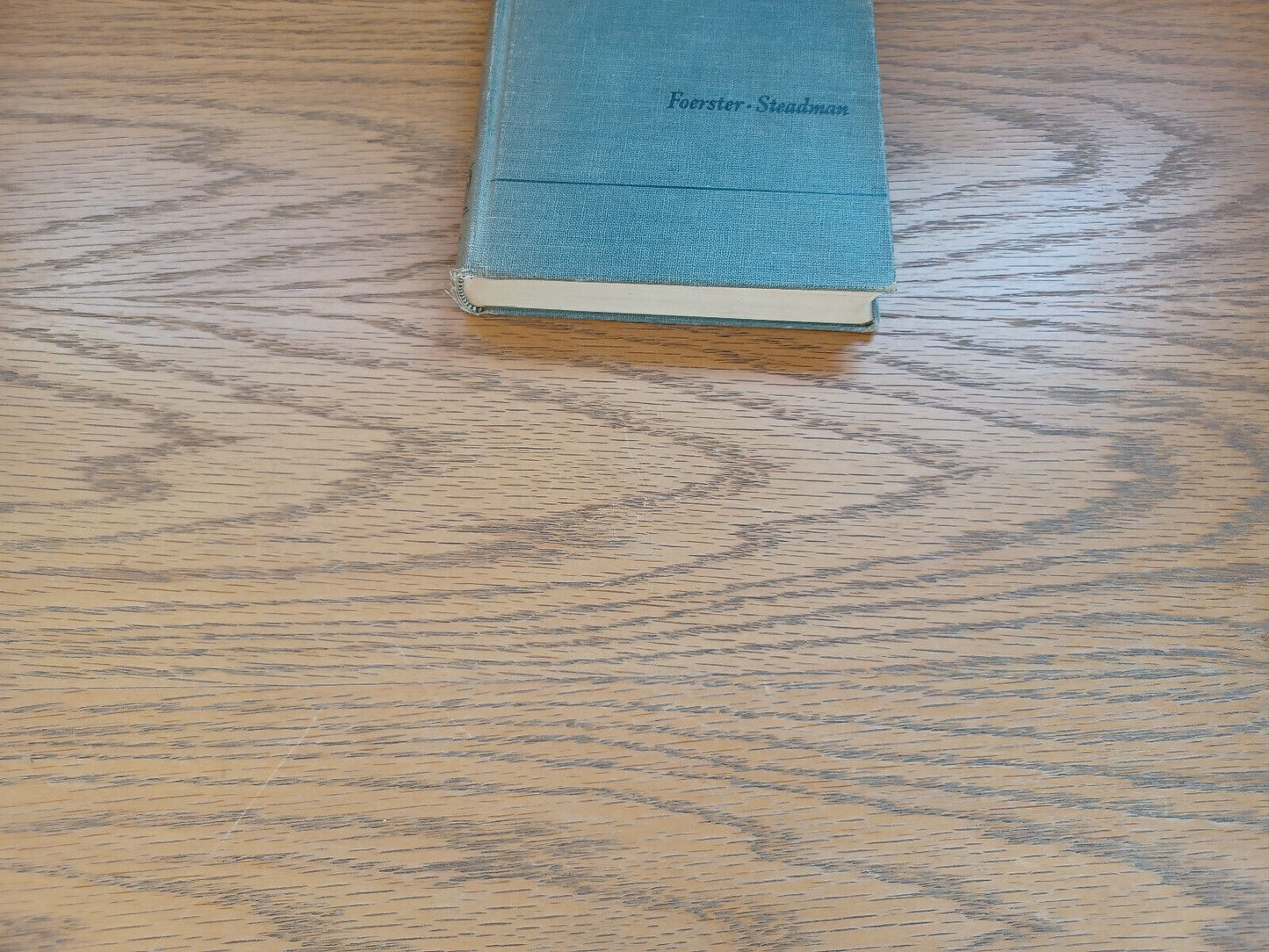 Writing And Thinking By Norman Foerster 1941