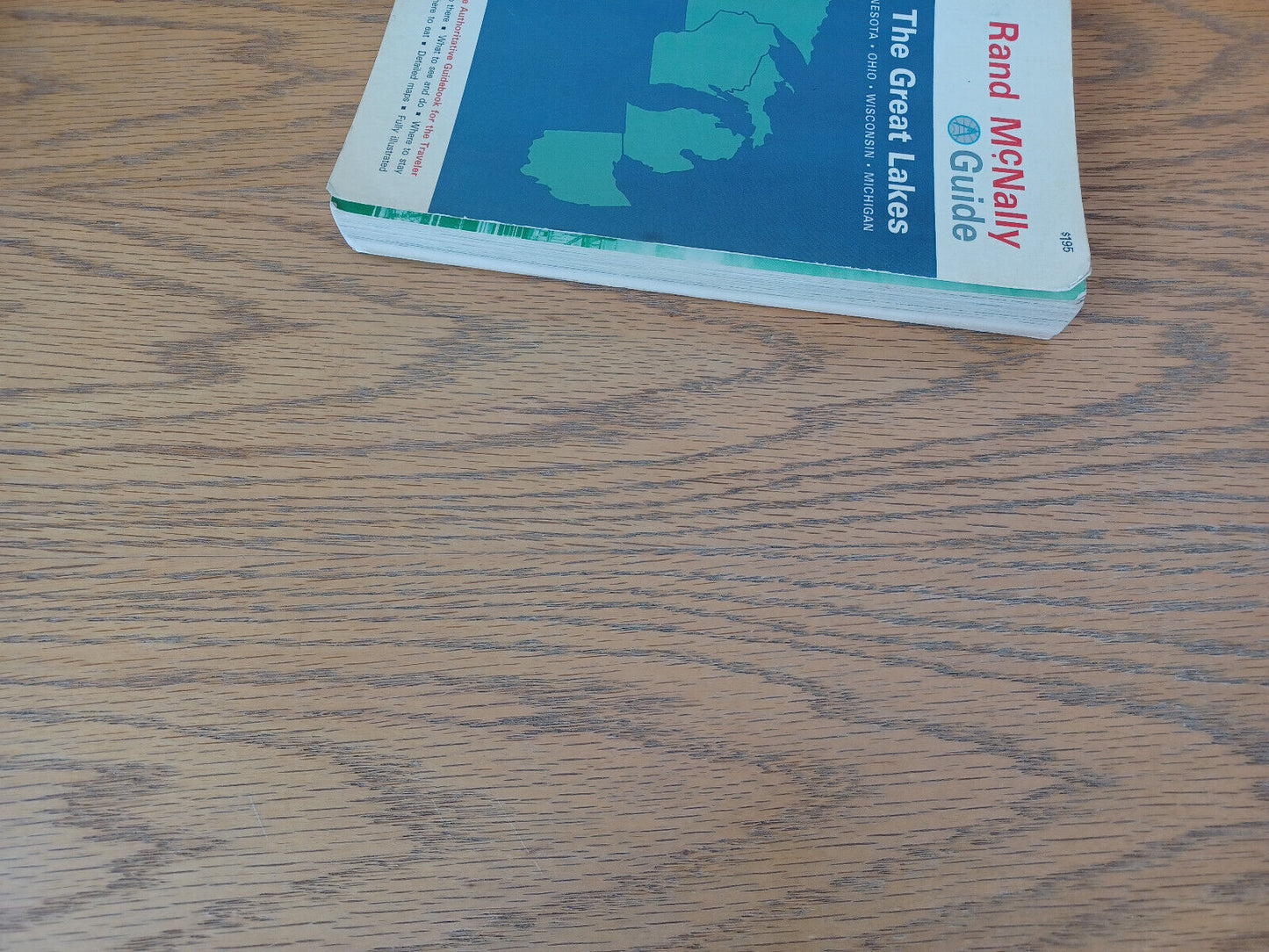 Rand Mcnally Guide To The Great Lakes Andrew Hepburn 1969 Paperback
