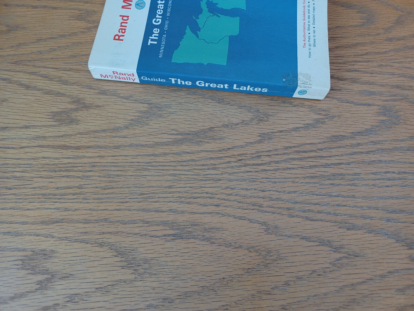 Rand Mcnally Guide To The Great Lakes Andrew Hepburn 1969 Paperback