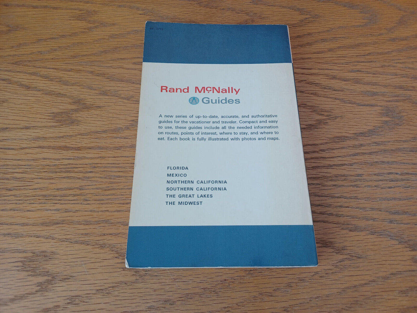 Rand Mcnally Guide To The Great Lakes Andrew Hepburn 1969 Paperback
