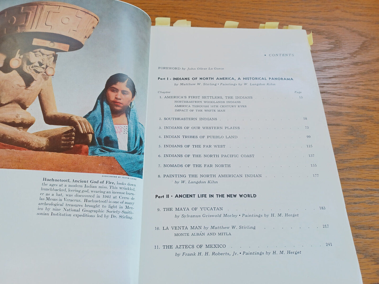 National Geographic On Indians Of The Americas By Matthew Sterling 1955