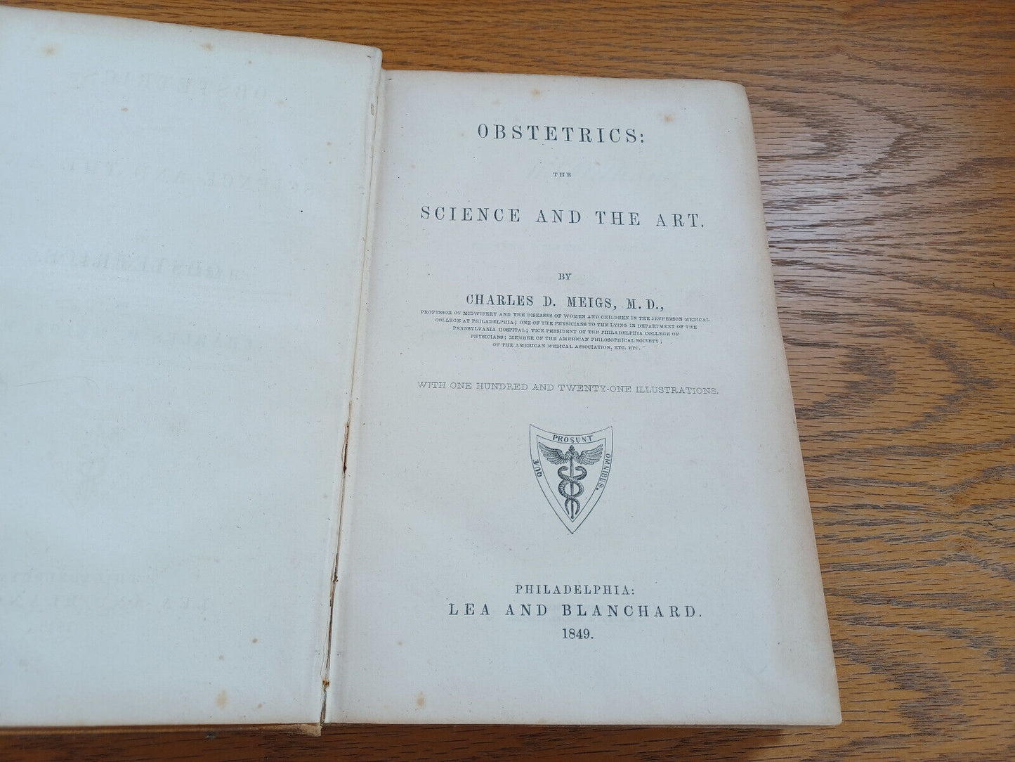 Obstetrics The Science And The Art By Charles Meigs 1849