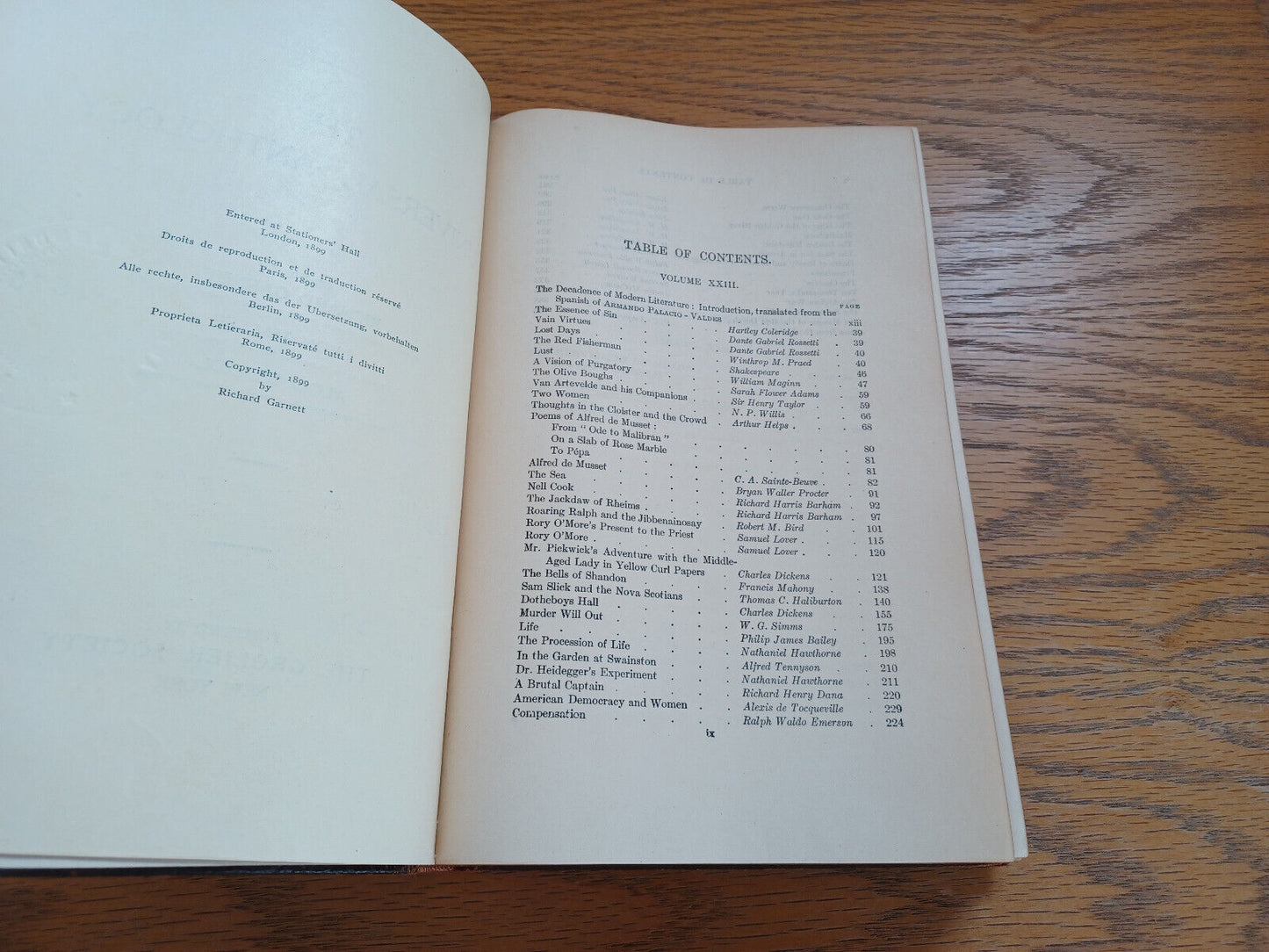 The Universal Anthology Volumes 23 And 24 By Richard Garnett 1899 Library Ed