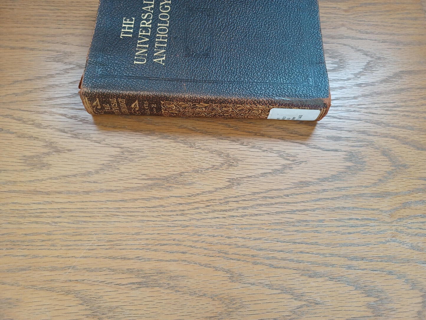 The Universal Anthology Volumes 1 And 2 By Richard Garnett 1899 Library Ed