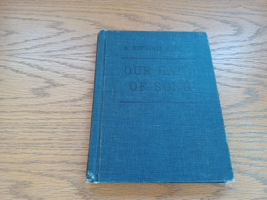 A Singing School Our Land Of Song By Theresa Armitage 1942