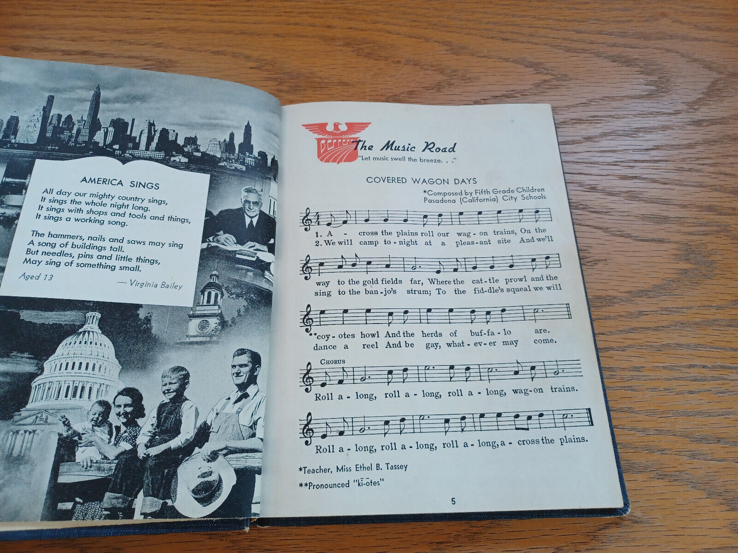 A Singing School Our Land Of Song By Theresa Armitage 1942
