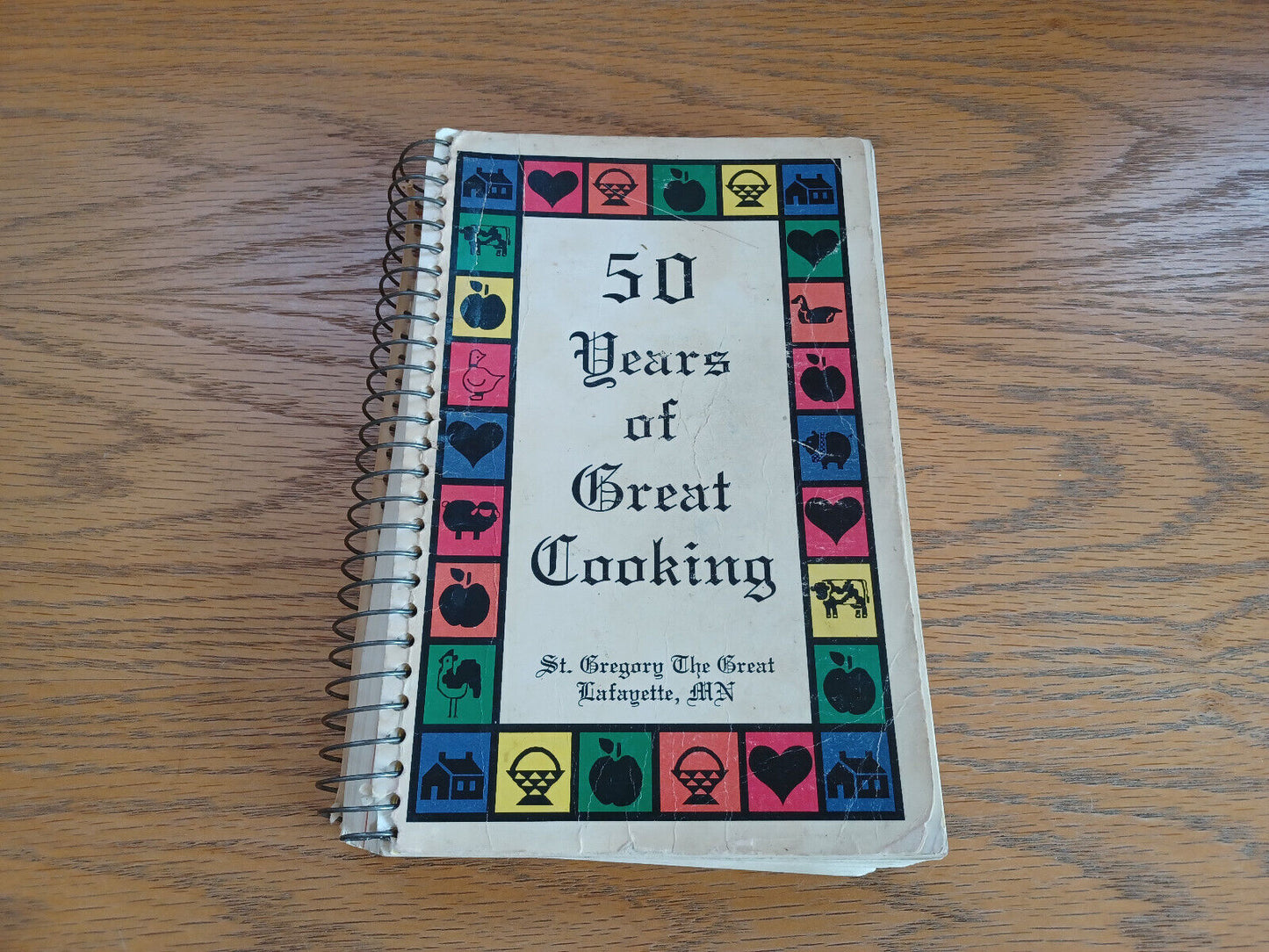 50 Years of Great Cooking St Gregory the Great Lafayette Minnesota Cookbook