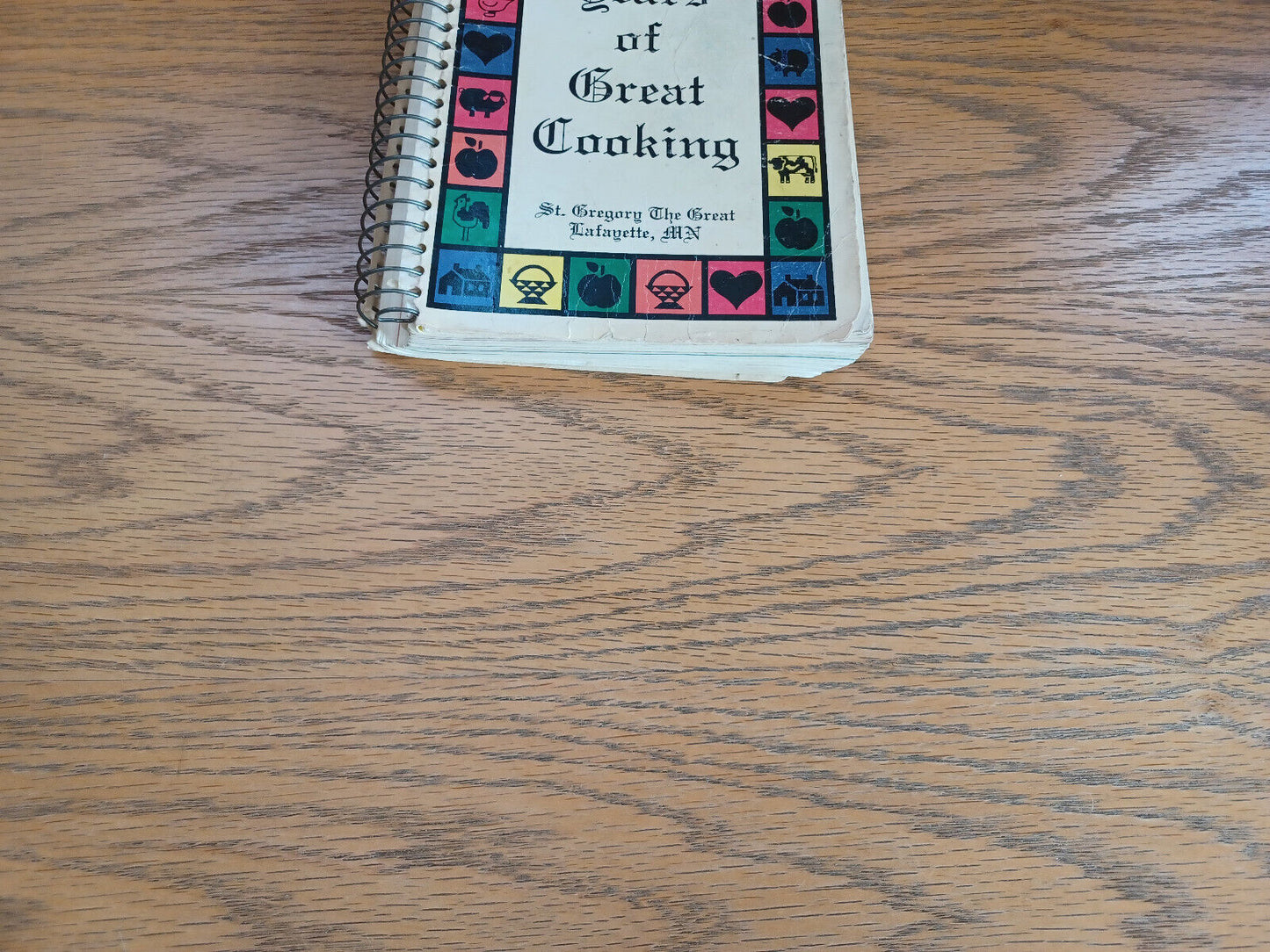 50 Years of Great Cooking St Gregory the Great Lafayette Minnesota Cookbook