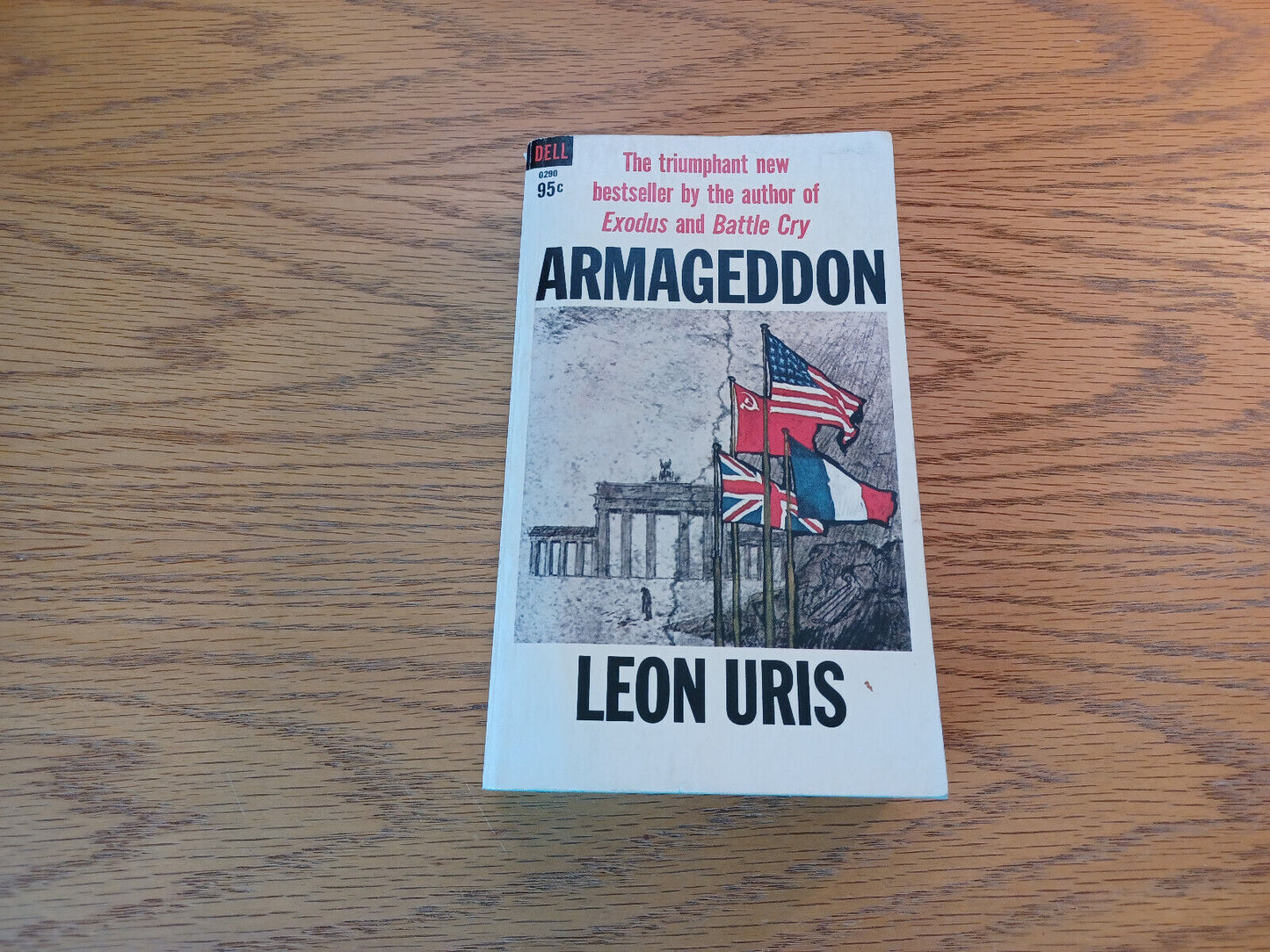 Armageddon Leon Uris 1965 Paperback Dell
