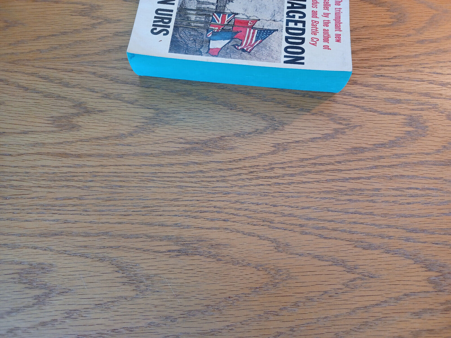 Armageddon Leon Uris 1965 Paperback Dell