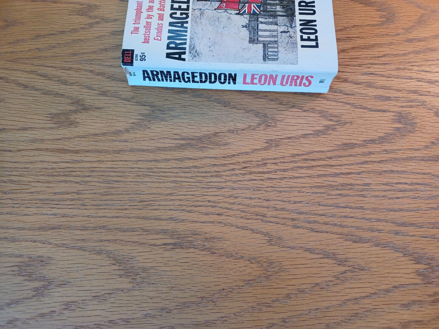 Armageddon Leon Uris 1965 Paperback Dell